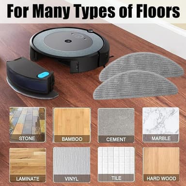 Erstatningsmoppeklude til iRobot Roomba Robotstøvsuger