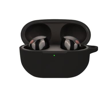 Bluetooth-øretelefoner ridsefast etui til Sony WF-1000XM5 Sort
