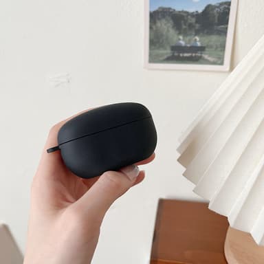 Bluetooth-øretelefoner ridsefast etui til Sony WF-1000XM5 Sort
