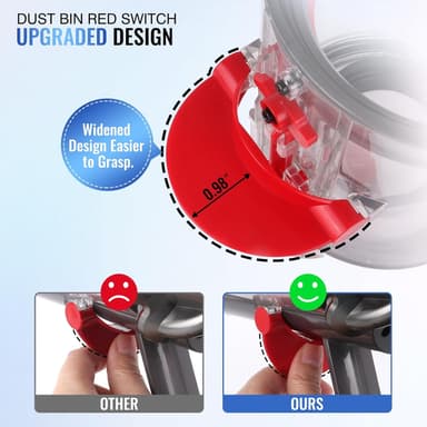 Støvbeholder og filter Dyson V11, V15, SV14, SV15, SV22/970050-01/965443-01