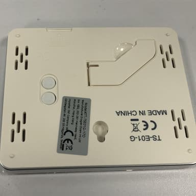 Digitalt indendørs termometer, hygrometer Grøn