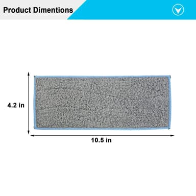 iRobot Braava Jet m6/6012/6110/6112 Vaskbare moppepuder 8-pack Grå