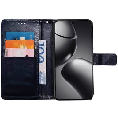 Wallet cover 3-kort Xiaomi 14T - Mørkeblå