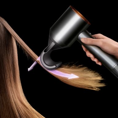 Dyson Supersonic hårtørrer (Onyx/guld)