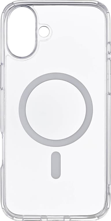 Onsala iPhone 16 Plus MagSeries etui (gennemsigtig)