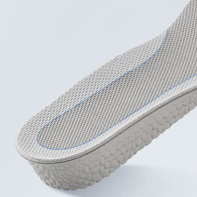 Diskrete løftende indlægssåler, unisex - 2,5 cm S