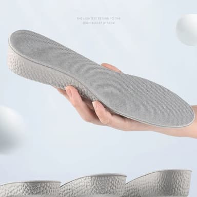 Diskrete løftende indlægssåler, unisex - 2,5 cm S