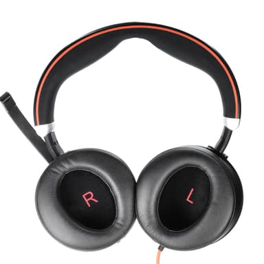 Ørepuder til Jabra Evolve 80 UC 1 par Sort