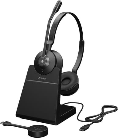 Jabra Engage 55 SE USB-C MS stereohøretelefoner (sort)