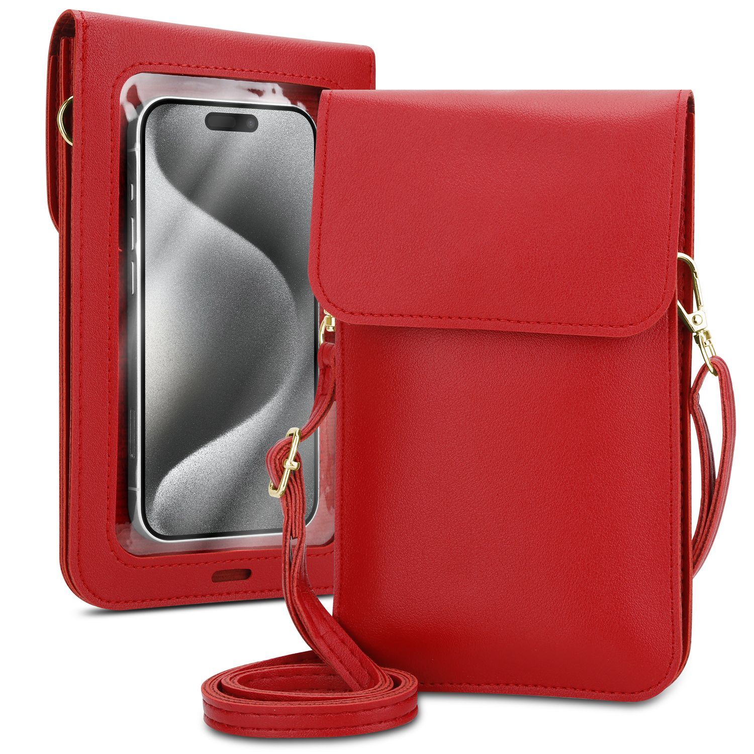 Alcatel PIXI 3 (5 Zoll) Cover Etui Case Håndtaske