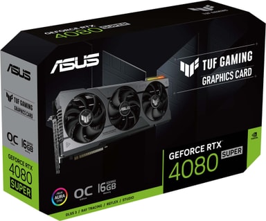 ASUS TUF RTX 4080S 016G Gaming graphics card Elgiganten Elgiganten