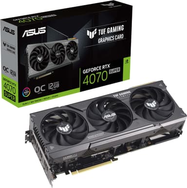 ASUS TUF RTX 4070S 012G Gaming graphics card