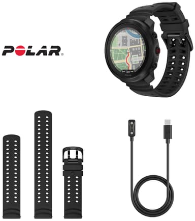 Polar Vantage M3 Smart Multisport-ur S-L (sort)