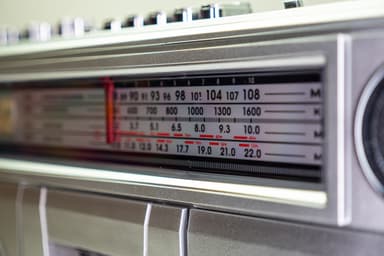 Studio 57 Ghettoblaster m. Bluetooth (Sølv)