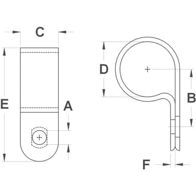TRU COMPONENTS TC-UC3203 Befæstigelsesbånd Skruebar