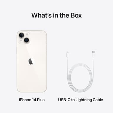 iPhone 14 Plus – 5G smartphone 512GB Starlight
