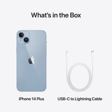 iPhone 14 Plus – 5G smartphone 128GB blå