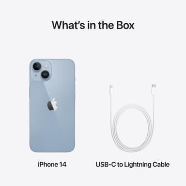 iPhone 14 – 5G smartphone 512GB blå