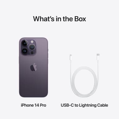 iPhone 14 Pro – 5G smartphone 128 GB Deep Purple