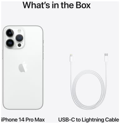 iPhone 14 Pro Max – 5G smartphone 256 GB sølv