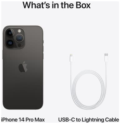 iPhone 14 Pro Max – 5G smartphone 512 GB Space Black