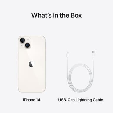 iPhone 14 – 5G smartphone 512GB Starlight