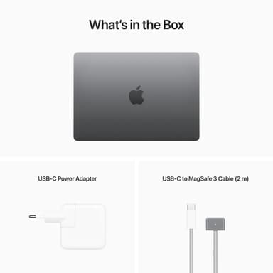 MacBook Air M2 2022 CTO 16/256 GB bærbar computer (Space Gray)