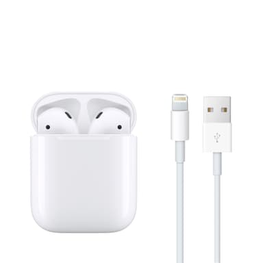 Apple AirPods (2019) trådløse hovedtelefoner med etui