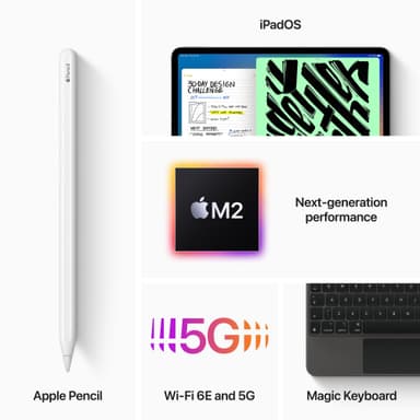 iPad Pro 11" 2022 256 GB WiFi + Cellular (space gray)