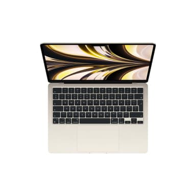 MacBook Air M2 2022 CTO 16/256 GB bærbar computer (Starlight)