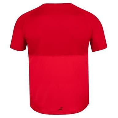 Babolat Play Crew Neck Tee Rød M
