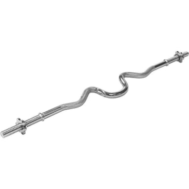 Gorilla Sports Curlstang 120 cm SUPER Stjernelås - 30 mm