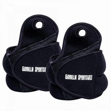 Gorilla Sports Håndledsvægt Vægt manchet 2 x 1,5 kg
