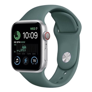 Sport Armbånd Apple Watch SE 2022 (44mm) Pine green Elgiganten
