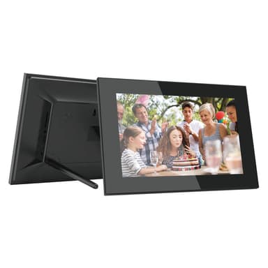 Lippa Frameo Digital fotoramme m. video 10"", Glas