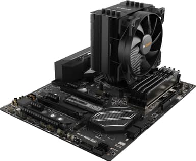 be quiet! PURE ROCK 2 CPU-køler (sort)