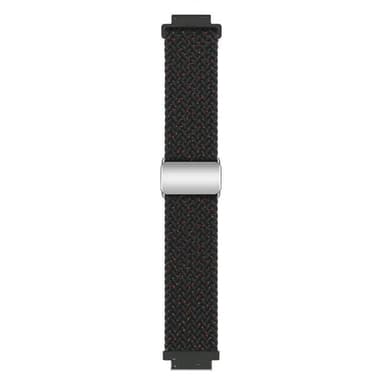 Flettet magnetisk urrem Garmin VivoActive 4S - Starlight Black