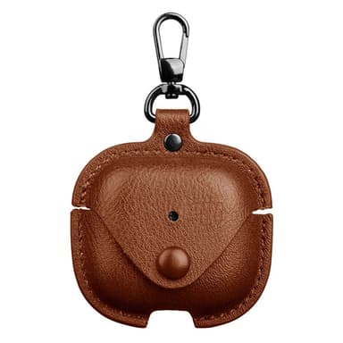 SKALO AirPods 4 PU-Læder Cover - Brun