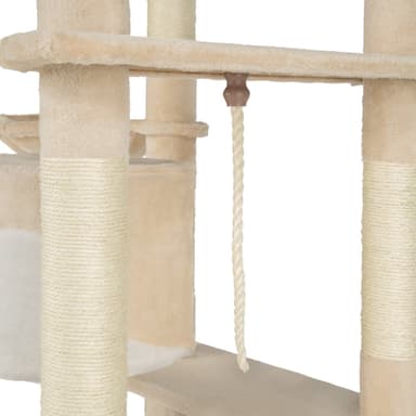 Kradsetræ Fippi - beige/hvid