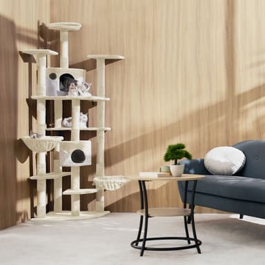Kradsetræ Fippi - beige/hvid