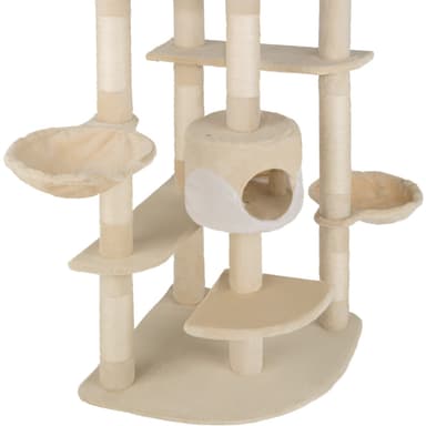 Kradsetræ Fippi - beige/hvid