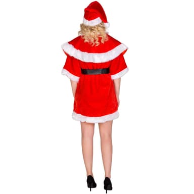Julemandens kone kostume - XL