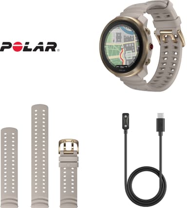 Polar Vantage M3 Smart Multisport-ur S-L (beige)