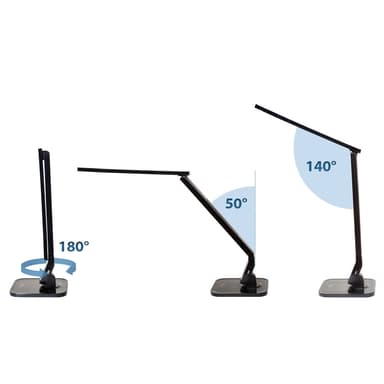 Skrivebordslampe - sort