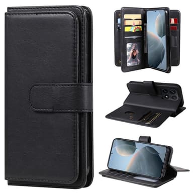SKALO Xiaomi 14T 10-RUM Flip Cover - Sort