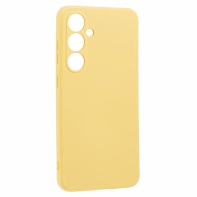 SKALO Samsung S24 FE Ultratynd TPU-skal - Gul