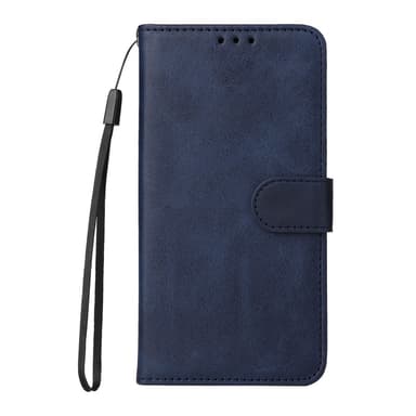 SKALO Xiaomi Redmi 14C PU-læder Pungetui - Blå