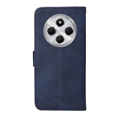SKALO Xiaomi Redmi 14C PU-læder Pungetui - Blå