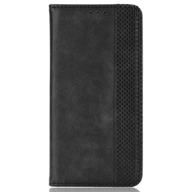 Til Samsung Galaxy A06 4G / A06 5G Pung Stand Flip Telefonetui - Sort
