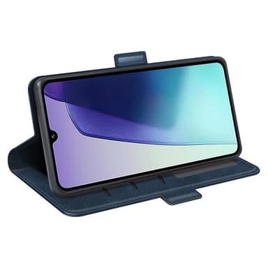 SKALO Xiaomi Redmi 14C Premium Wallet Flip Cover - Blå